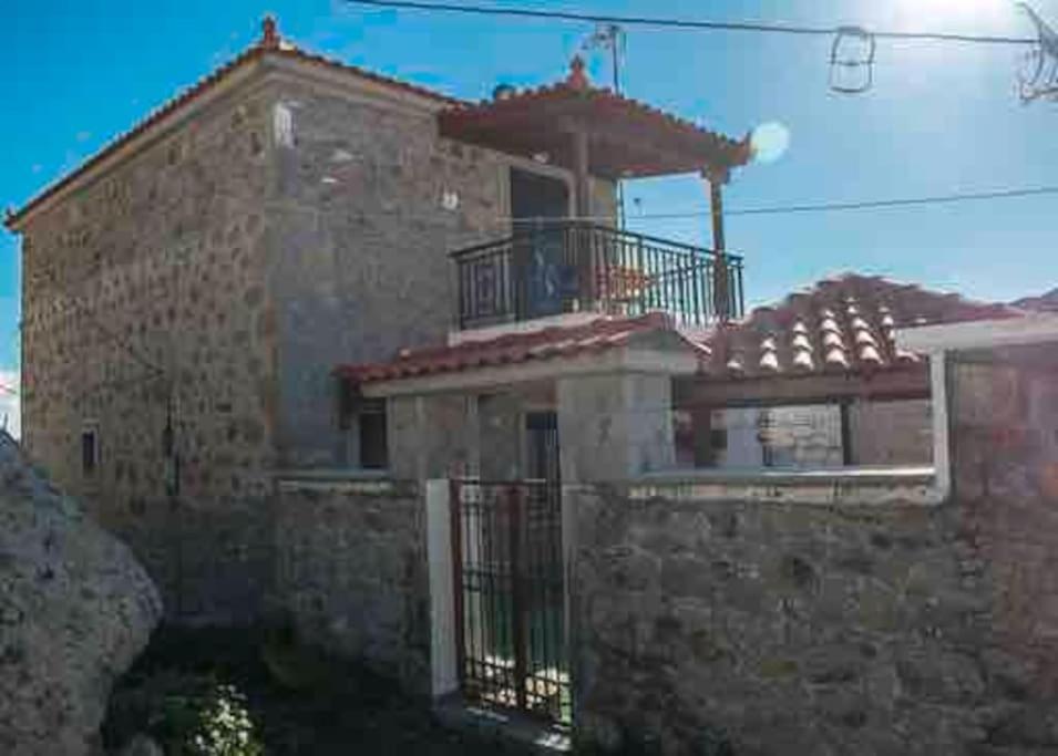 Traditional Stone-Built House With Great View Vila Kontias Exterior foto